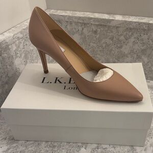LK Bennett Women's Tan Heels